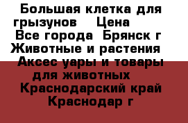 Большая клетка для грызунов  › Цена ­ 500 - Все города, Брянск г. Животные и растения » Аксесcуары и товары для животных   . Краснодарский край,Краснодар г.